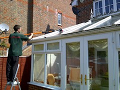 Conservatory Cleaning in Surrey and London